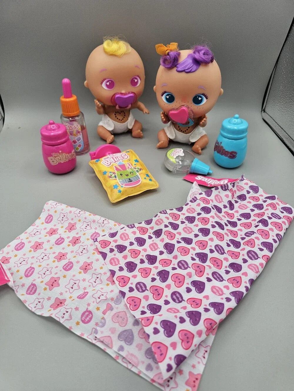 The Bellies Yumi-Yummy! Interactive Baby Doll Lot Bundle Synchronizes Plays Htf‎